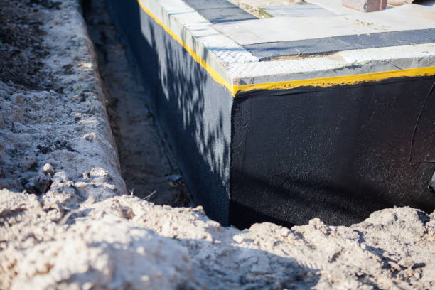 Professional Waterproofing technician working in White Post, VA